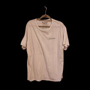 Columbia White Camping Graphic Tee - Size XL